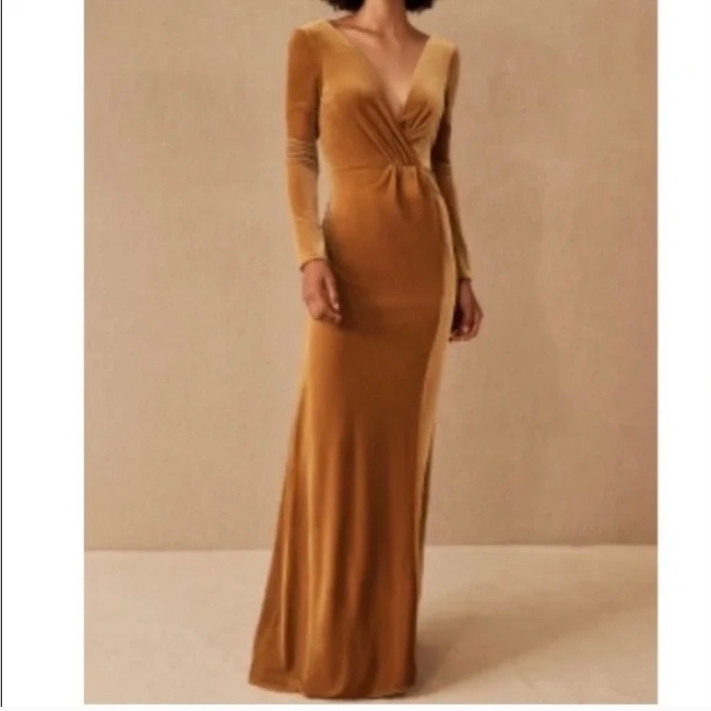 Jenny Yoo Ryland dress in Marigold